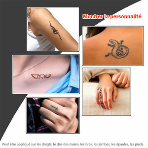 Ensemble de tatouage de jus