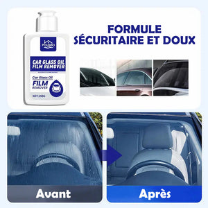 Nettoyant de film d'huile pour verre automobile