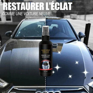 Spray pour réparer des rayures sur voiture