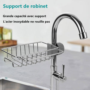 Support de robinet en acier inoxydable