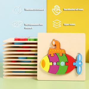 Jouet Puzzle en Bois pour Enfants