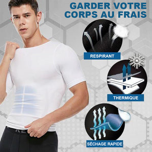 T-shirt shaper cool pour hommes