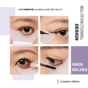 OUTIL DE PROTECTION AUXILIAIRE MULTIFONCTION POUR LE MAQUILLAGE DES YEUX