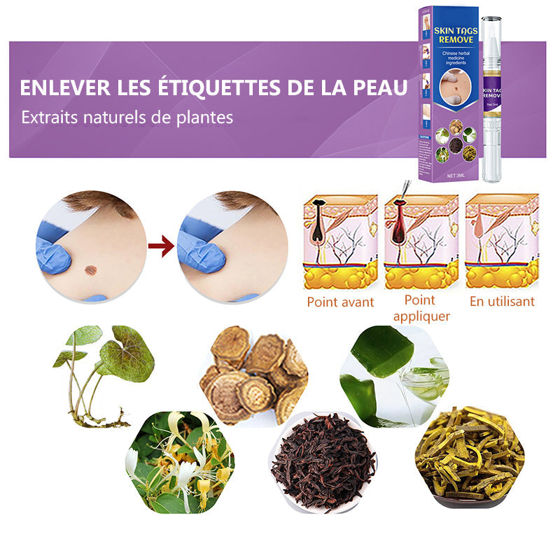 Recharge Bandes Tagcure - 20 Bandes Pour Retirer Étiquettes De Peau (0.5cm+)