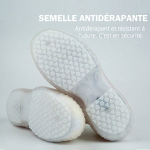 Couvre-chaussures imperméable antidérapant Réutilisable