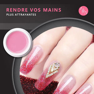 Gel de construction d'extension d'ongles