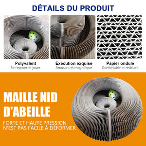 Carton à gratter pour chat Pliable