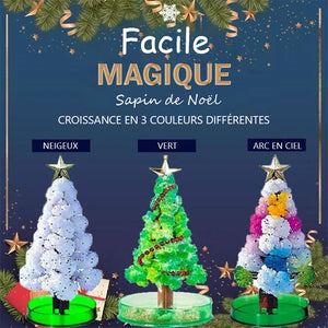 Sapin de Noël de croissance magique