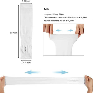 Manches du bras Anti-UV protection solaire pour l'été (1 paire)