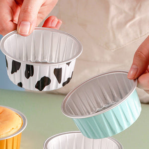 Tasse d'étain en papier d'aluminium