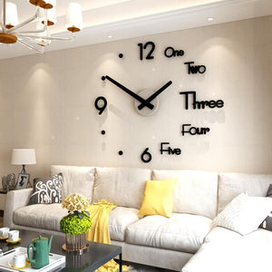 HORLOGE MURALE DÉCORATIVE DIY