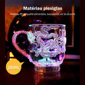 Tasse à eau lumineuse de induction