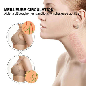 Boucles d'oreilles ronds activité lymphatique