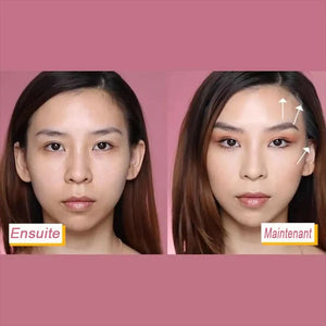 Autocollants bandes ultra invisibles pour le lifting du visage ( 1 ensemble de 40 pièces)