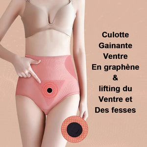 Culotte gainante ventre en graphène sans trace