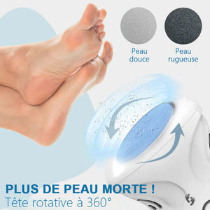 Outil électrique pour enlever des callosités et peau morte du pied