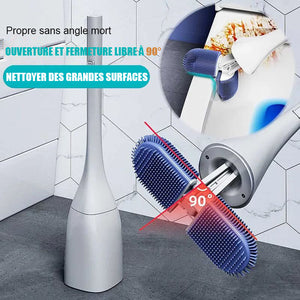 Brosse de toilette à nettoyage en profondeur