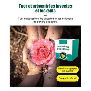 Granules insecticides pour plantes