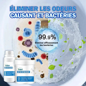 Agent d'oxygène actif pour toilette