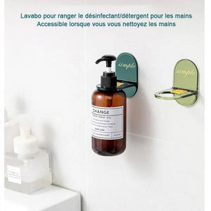 Support de gel douche sans poinçonnage