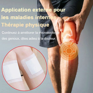 Patch anti-douleur spécifique à la synovite du genou