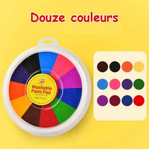 Kit de peinture au doigt drôle