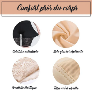 Été Caleçon Sans Couture à Taille Haute