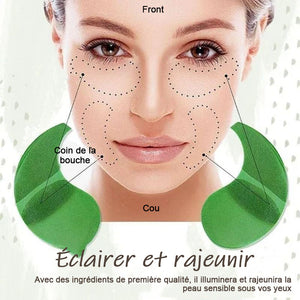 Masque raffermissant aux algues pour les yeux