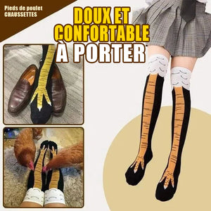 Chaussettes de pieds de poulet