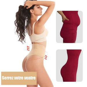 Culotte slim taille haute sans couture