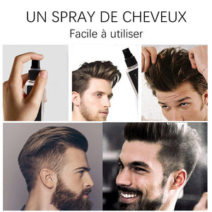 Spray des cheveux volumineux moelleux