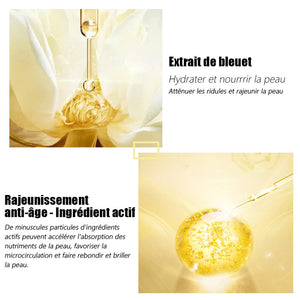 Ensemble de soins de la peau protéiné anti-âge levage de fil