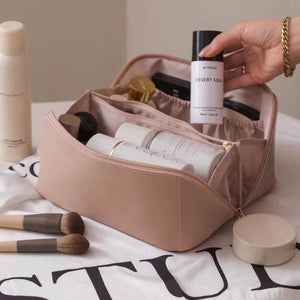 Trousse de maquillage de grande capacité pour voyage