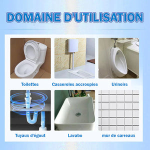 Agent d'oxygène actif pour toilette