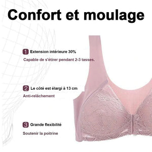 Soutien-gorge respirant avec fermeture à l'avant