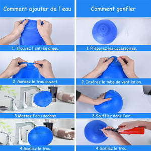 Boule à bulles géante magique