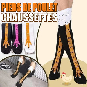 Chaussettes de pieds de poulet