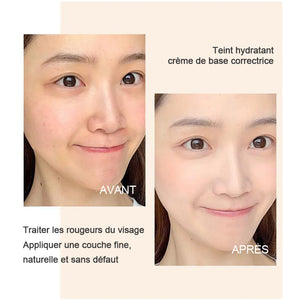 Crème de base hydratante pour corriger le teint de la peau