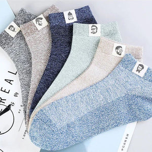 Chaussettes déodorantes respirantes pour hommes