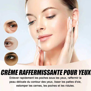 Crème raffermissante de contour des yeux rapide