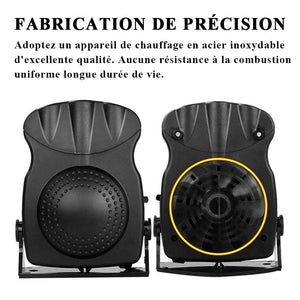 Désembueur de chauffage de voiture portable dégivreur
