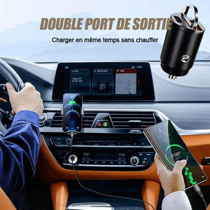 30W Chargeur de voiture rapide