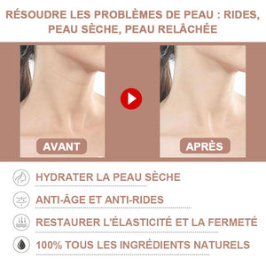 Crème anti-rides pour visage et cou