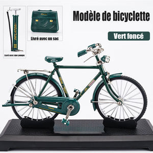 Ornement modèle rétro de bicyclette