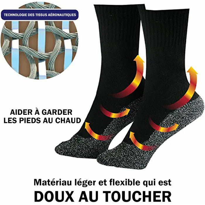 Chaussettes chaudes et confortables