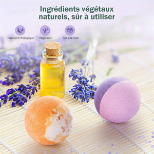 Balle bombe de bain de luxe (Couleur livraison aléatoire)