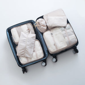 Ensemble d'organisateur d'emballage de bagages (7 pièces)