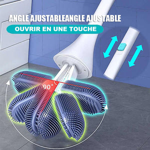 Brosse de toilette à nettoyage en profondeur