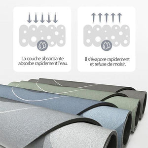 Tapis de sol super absorbant