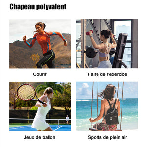 Chapeau de soleil de sport élastique Extérieur